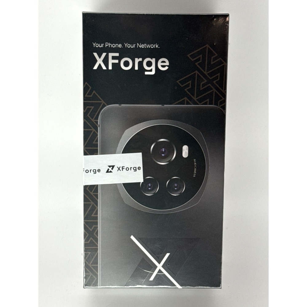 XForge 01 8GB 256GB Obsidian Black Android 64MP DePIN Crypto Mining Smartphone